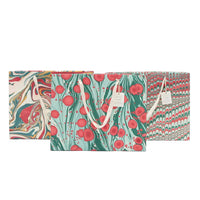 Hand Marbled Gift Bags Large | Christmas Splendour